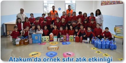 Atakum Belediyesinden Öğrencilere Sıfır Atık Farkındalığı